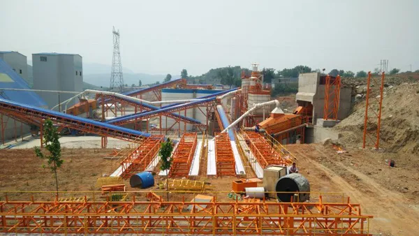 Sand & Gravel Aggregate Project in She County, Hebei Province