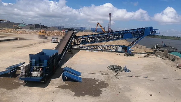 Dafeng Port Ship Loader Project in Yancheng Jiangsu