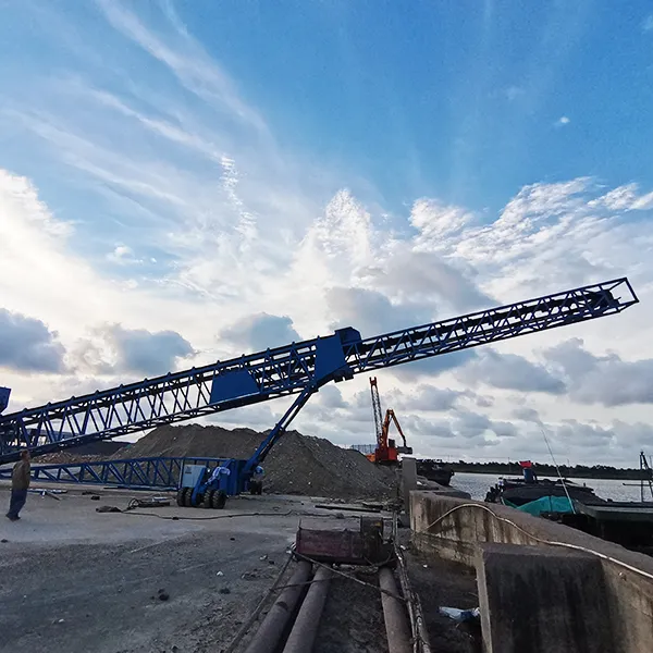 Radial Telescopic Stacker and Shiploader