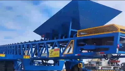 Ship Loader Operating at Port