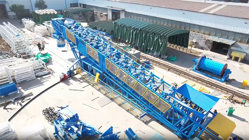 Rail Mounted Telescopic Shiploader Used in Indonesia